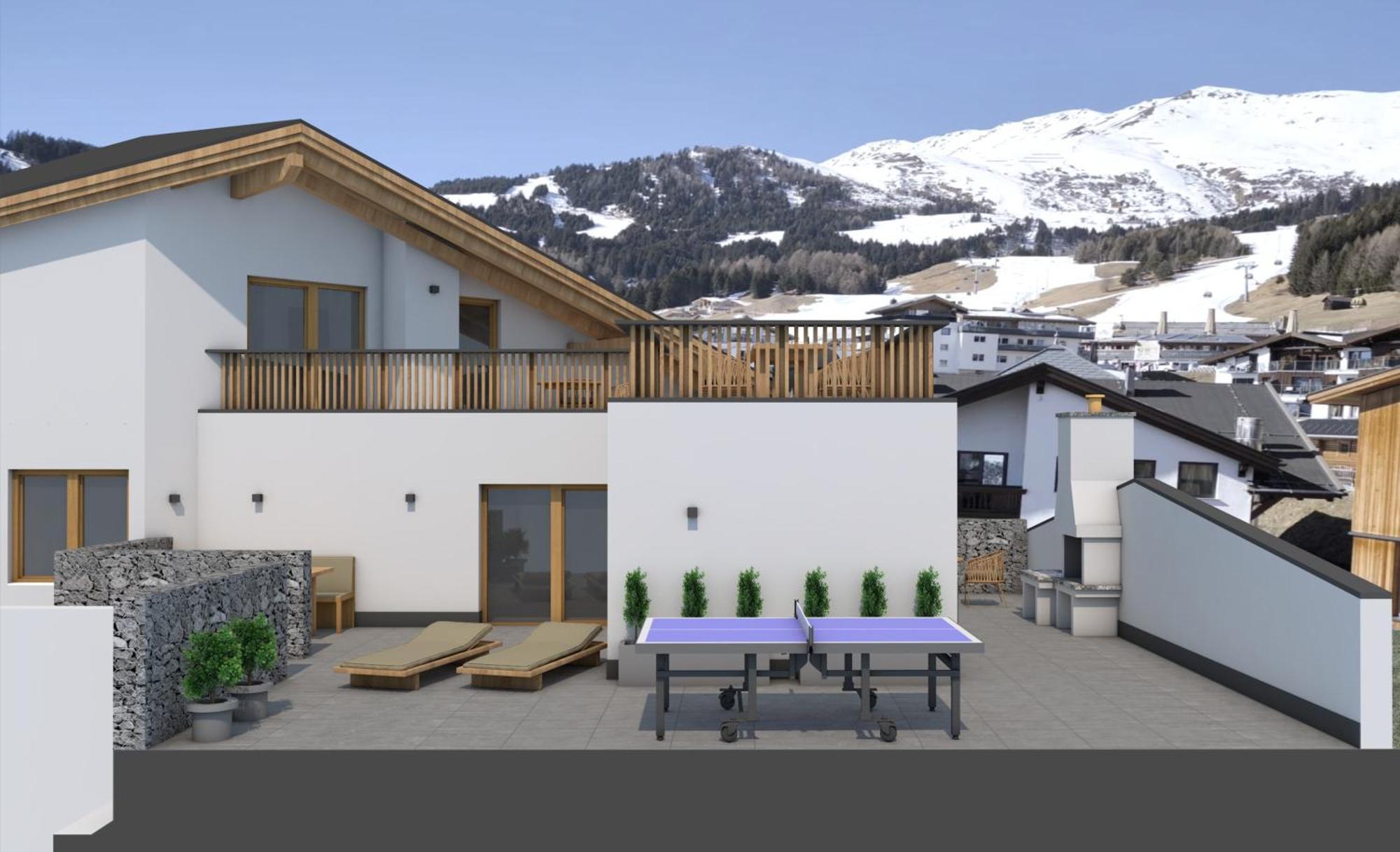 Aparthotel Fernblick Fiss Exterior foto