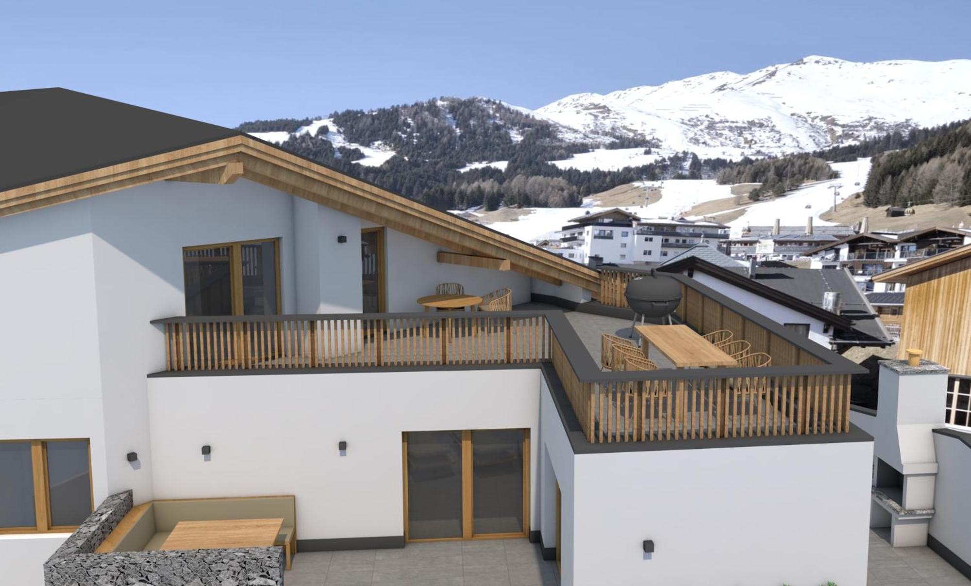 Aparthotel Fernblick Fiss Exterior foto